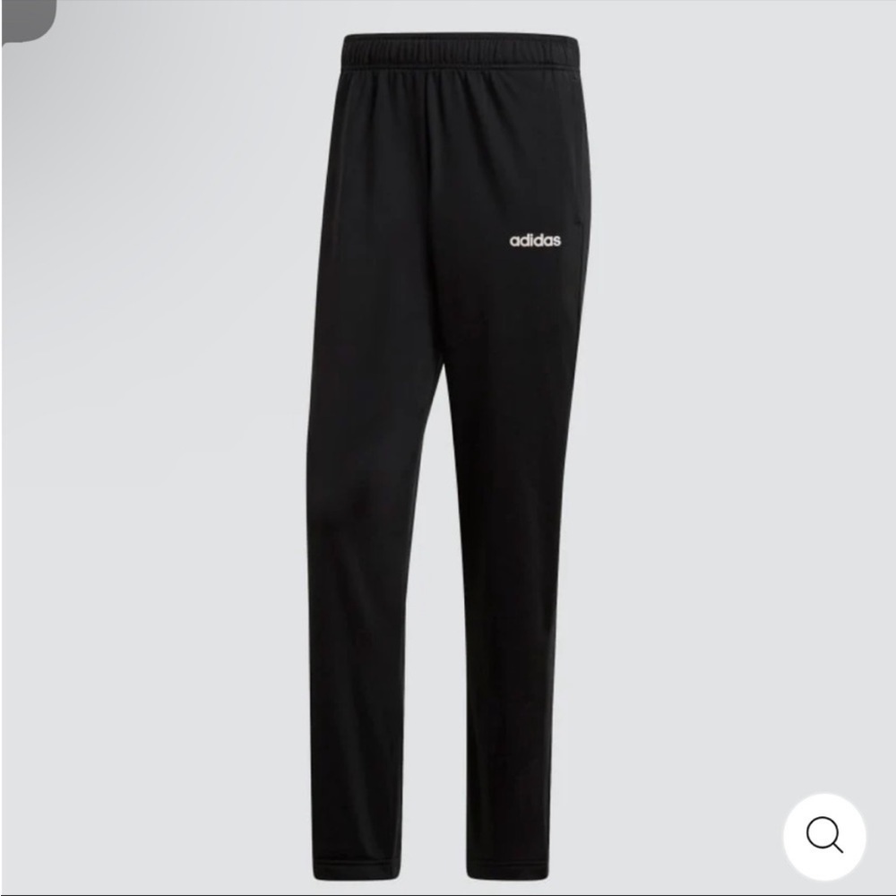 NWT MENS ADIDAS PANTS BLACK SIZE L XL OR XXL